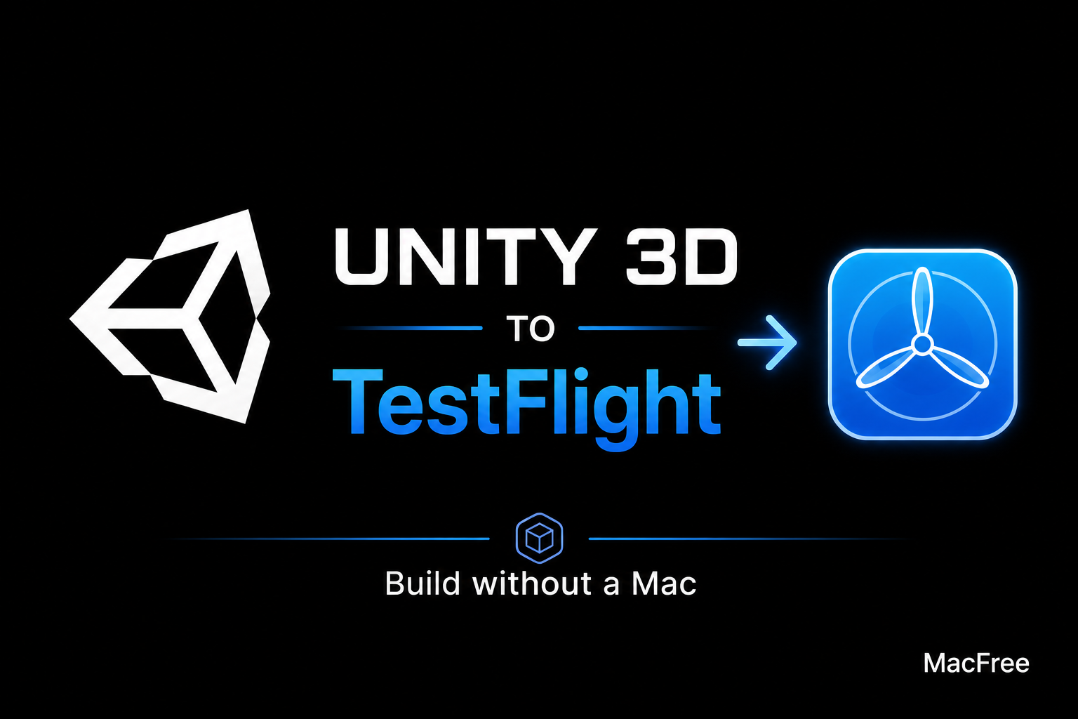 Unity 3D to TestFlight — build without a Mac